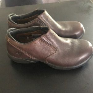 Timberland Pro Brown Leather Steel Toe Boots 7M